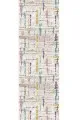 Lila Vintage Desenli Premium Masa Örtüsü Runner RNR414