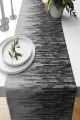 Modern Runner Füme Deri Görünümlü Premium Masa Örtüsü Runner RNR417