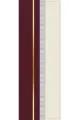 Runner Örtü Bordo Avangarde Desenli Premium Masa Örtüsü Runner RNR486