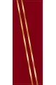 Soyut Desenli Runner Bordo Çizgi Desenli Premium Masa Örtüsü Runner RNR508