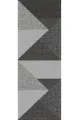 Ranır Perde Modelleri Füme Geometrik Desenli Premium Masa Örtüsü Runner RNR606