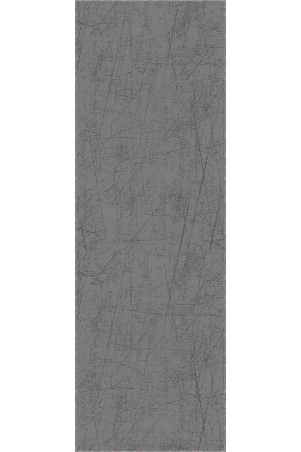 Koyu Gri Kaymaz Sade Kesme Rulo Özel Ölçülü Yolluk AR1485