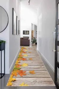 Turuncu Kaymaz Çınar 3D Kesme Rulo Özel Ölçülü Yolluk AR247 Turuncu Kaymaz Çınar 3D Kesme Rulo Özel Ölçülü Yolluk AR247