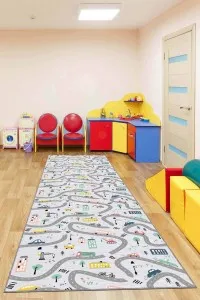 Gri Kaymaz Çocuk Kreş Kesme Rulo Özel Ölçülü Yolluk AR250 Gri Kaymaz Çocuk Kreş Kesme Rulo Özel Ölçülü Yolluk AR250