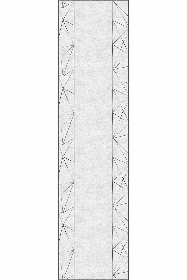 Eni 60 Cm Yolluk Silver Kaymaz Çerçeveli Kesme Rulo Özel Ölçülü Yolluk AR255