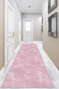 Pembe Kaymaz Taban Sade Kesme Rulo Özel Ölçülü Yolluk AR261 Pembe Kaymaz Taban Sade Kesme Rulo Özel Ölçülü Yolluk AR261