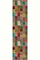 Renkli Kaymaz Patchwork Kesme Rulo Özel Ölçülü Yolluk AR320