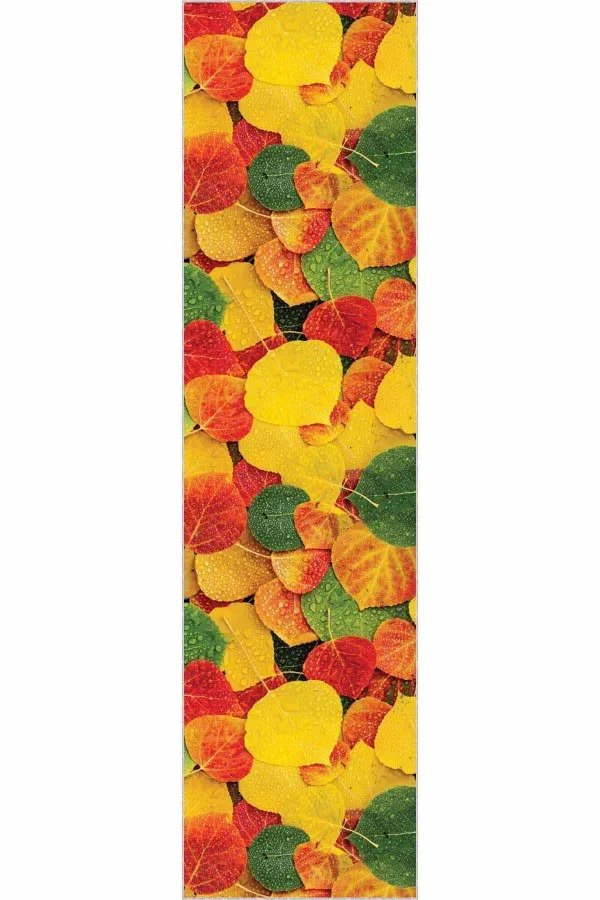 Yolluk 80 Cm Turuncu Kaymaz Üç Boyutlu Kesme Rulo Özel Ölçü Yolluk AR460