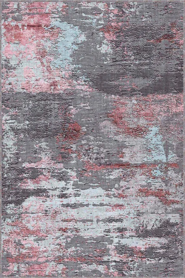 Yolluk 4 Metre Pembe Kaymaz Vintage Kesme Rulo Özel Ölçülü Yolluk AR574