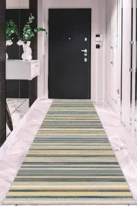 Sarı Kaymaz Çizgili Kesme Rulo Özel Ölçülü Yolluk AR641 Sarı Kaymaz Çizgili Kesme Rulo Özel Ölçülü Yolluk AR641