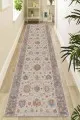 Yıkanabilir Kilim Yolluk Toprak Kaymaz Klasik Motifli Özel Ölçü Rulo Yolluk AR663