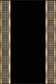 Siyah Gold Kaymaz Çerçeveli Özel Ölçü Rulo Yolluk AR729