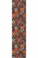 Renkli Kaymaz Patchwork Kesme Rulo Özel Ölçülü Yolluk AR981