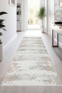 Bej Kaymaz Taban Zigzag Kesme Rulo Özel Ölçülü Yolluk VH121 Bej Kaymaz Taban Zigzag Kesme Rulo Özel Ölçülü Yolluk VH121